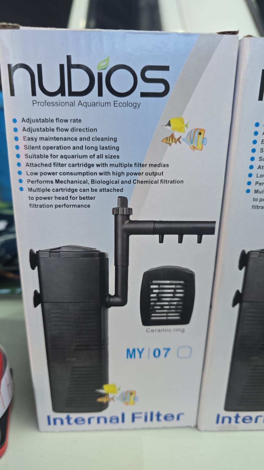 Nubios Internal filter