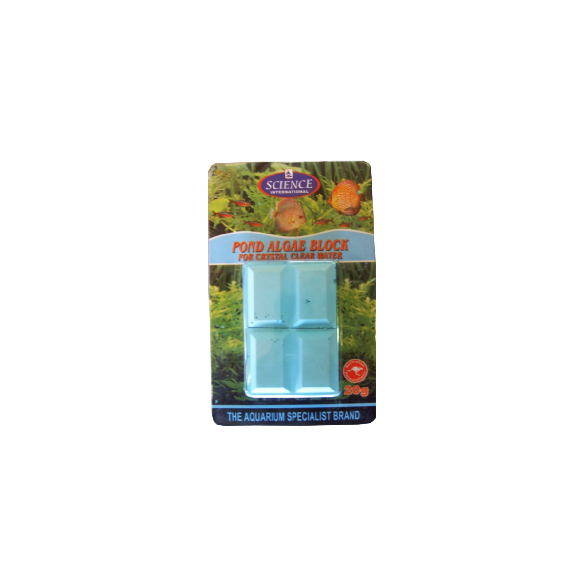 POND ALGAE BLOCK 20g โ TREATS 800L WATER