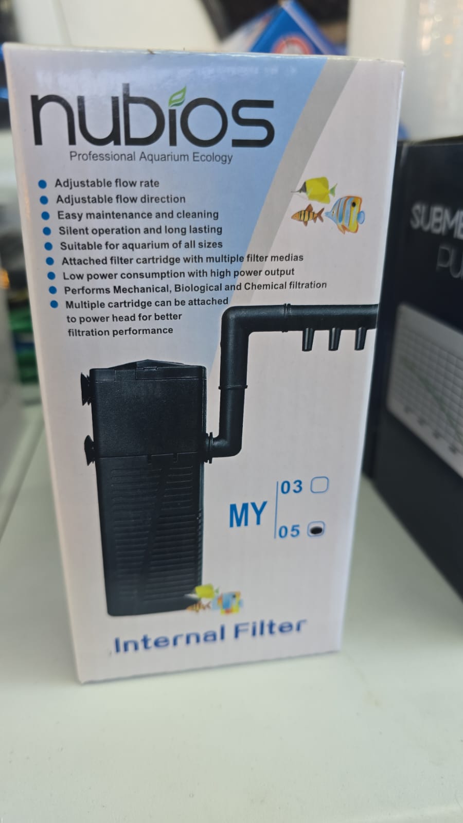 Nubios Internal filter