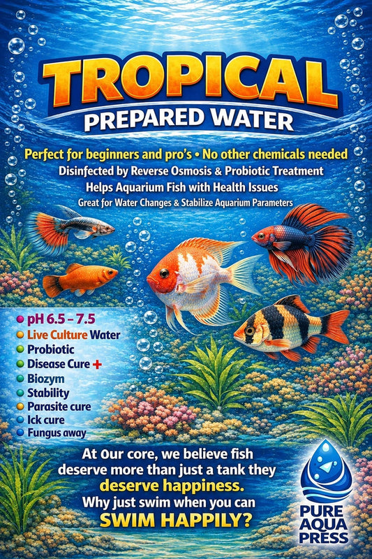 Pure Aqua Press Tropical Prepared Water