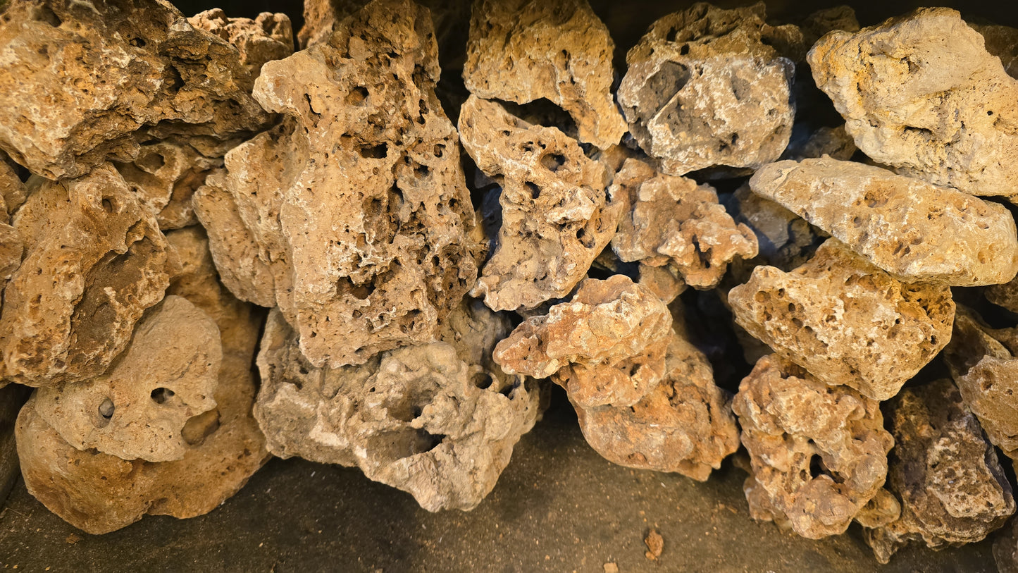 Scaping rocks